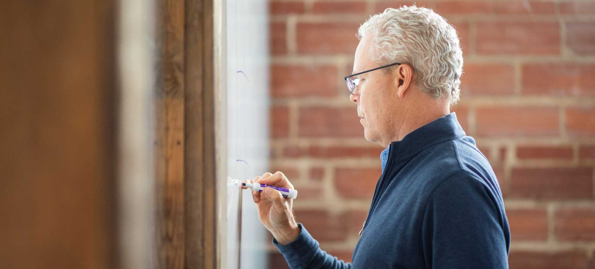 Steve Leading a Client Meeting
