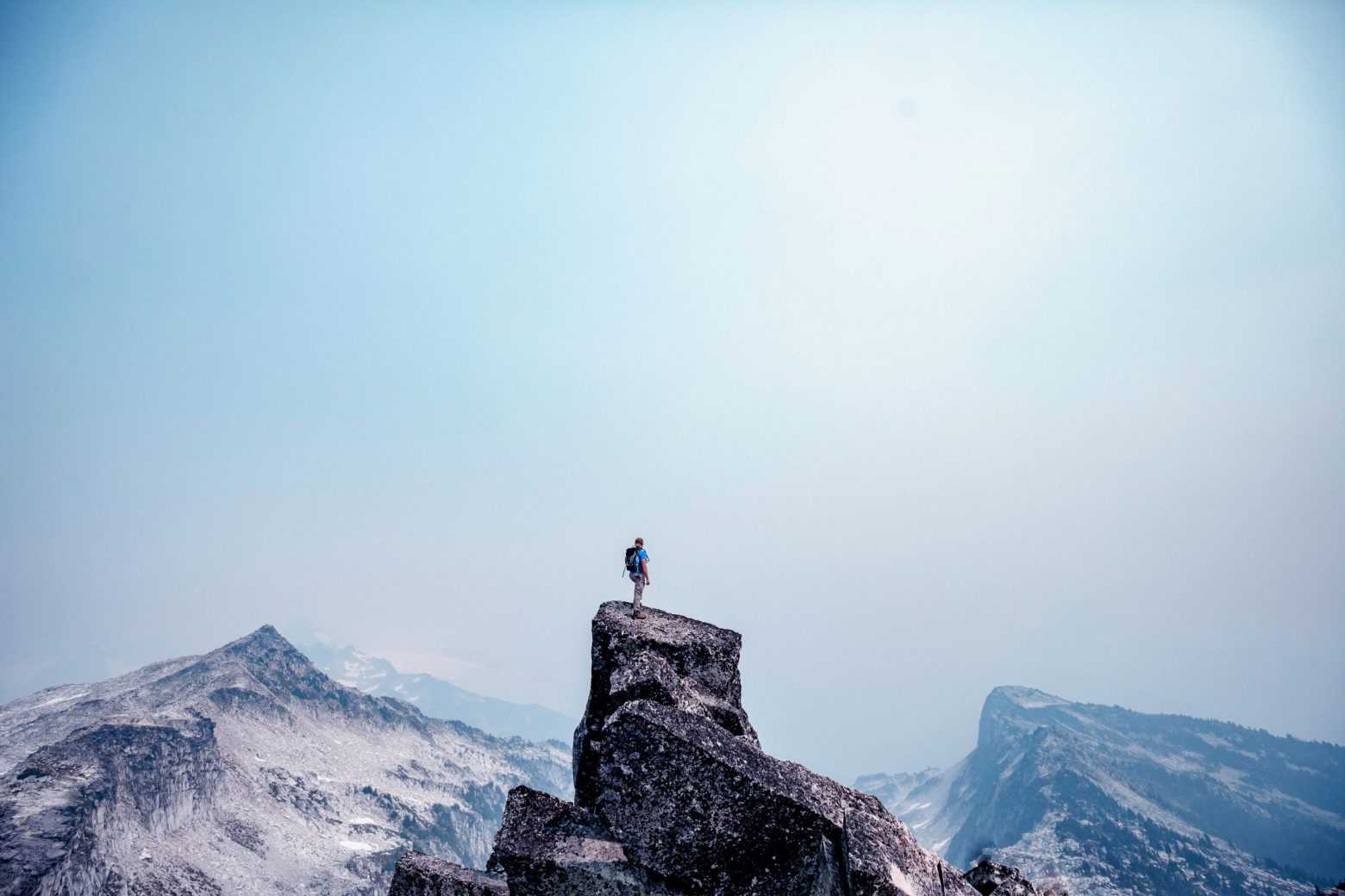 Man on Mountain